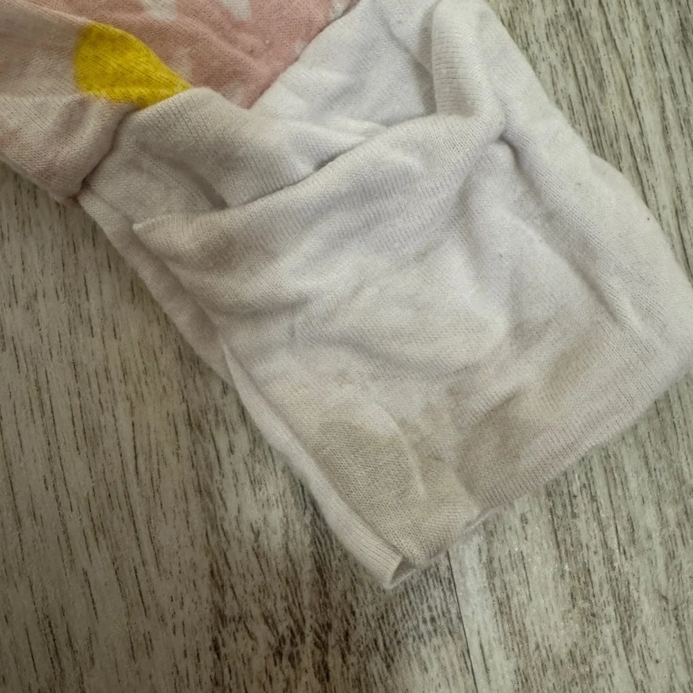 Little Sleepies Pink and White Daisy Footies Pajamas
